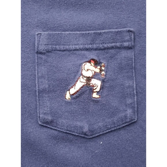 Street Fighter T-Shirt Men's Small Navy Blue Short Sleeve - Picture 4 of 8